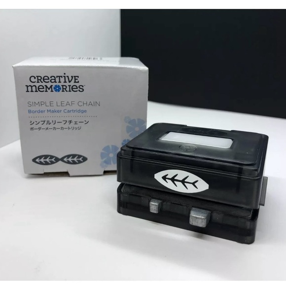 Creative Memories Border Maker Cartridge BMC - Simple Leaf Chain - Punch / Tool - Picture 4 of 6